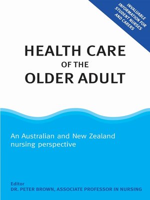 cover image of Health Care of the Older Adult